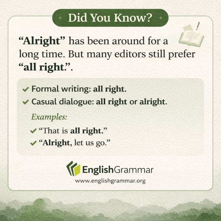 Alright vs all right: why many editors still prefer two words