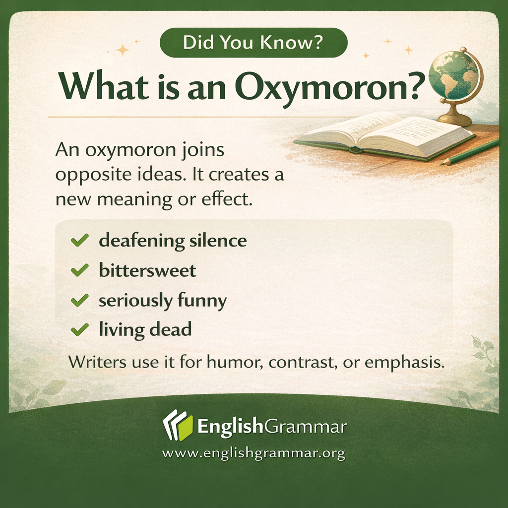 What is an Oxymoron