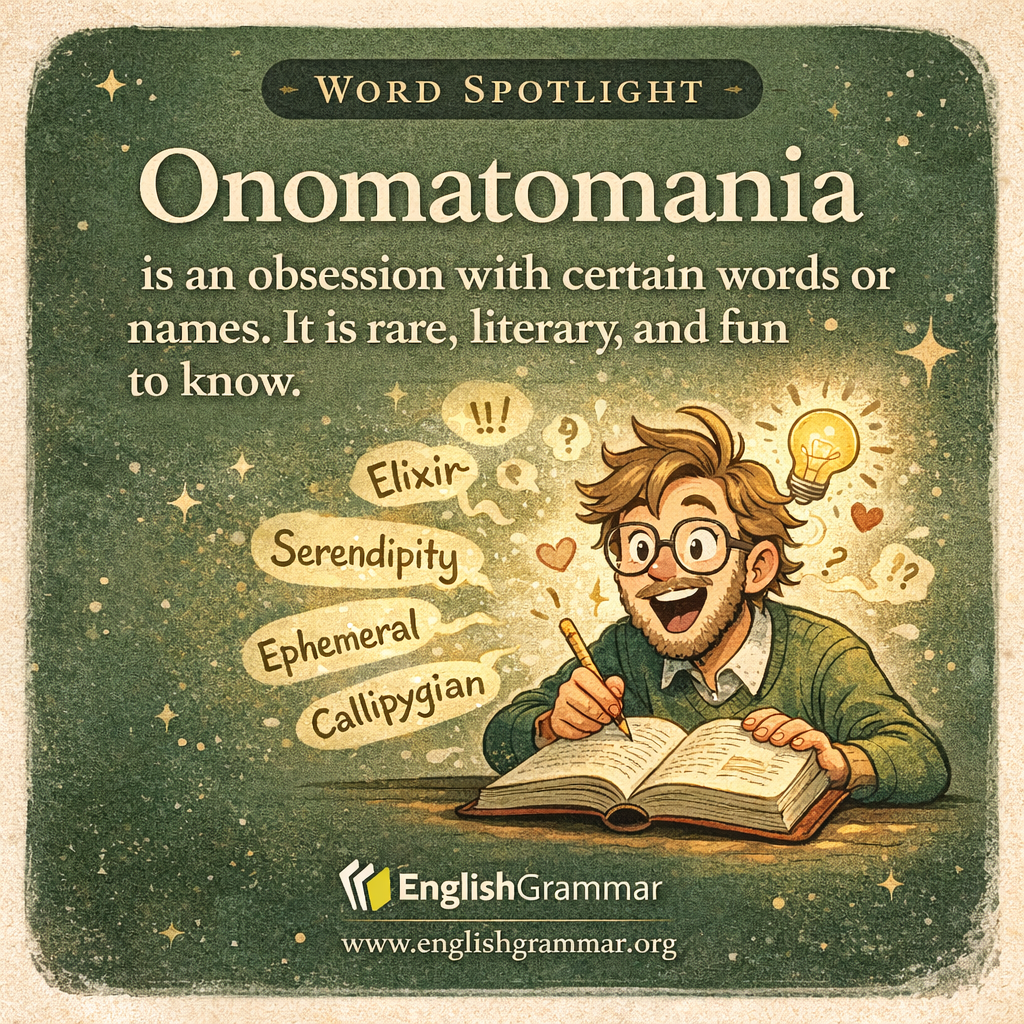 Onomatomania