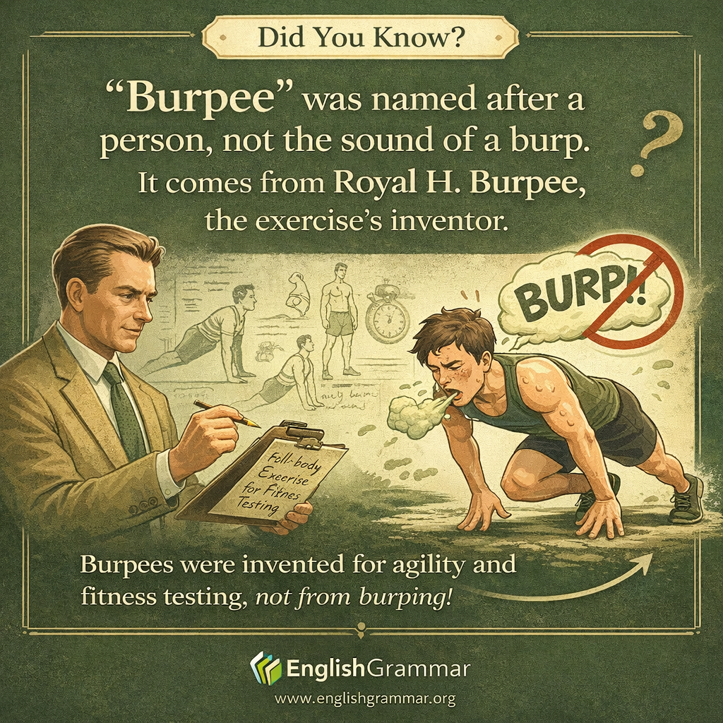 The origin of „burpee“