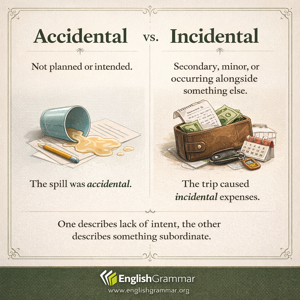 Accidental vs. Incidental