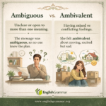 Ambiguous or ambivalent: what is the difference?
