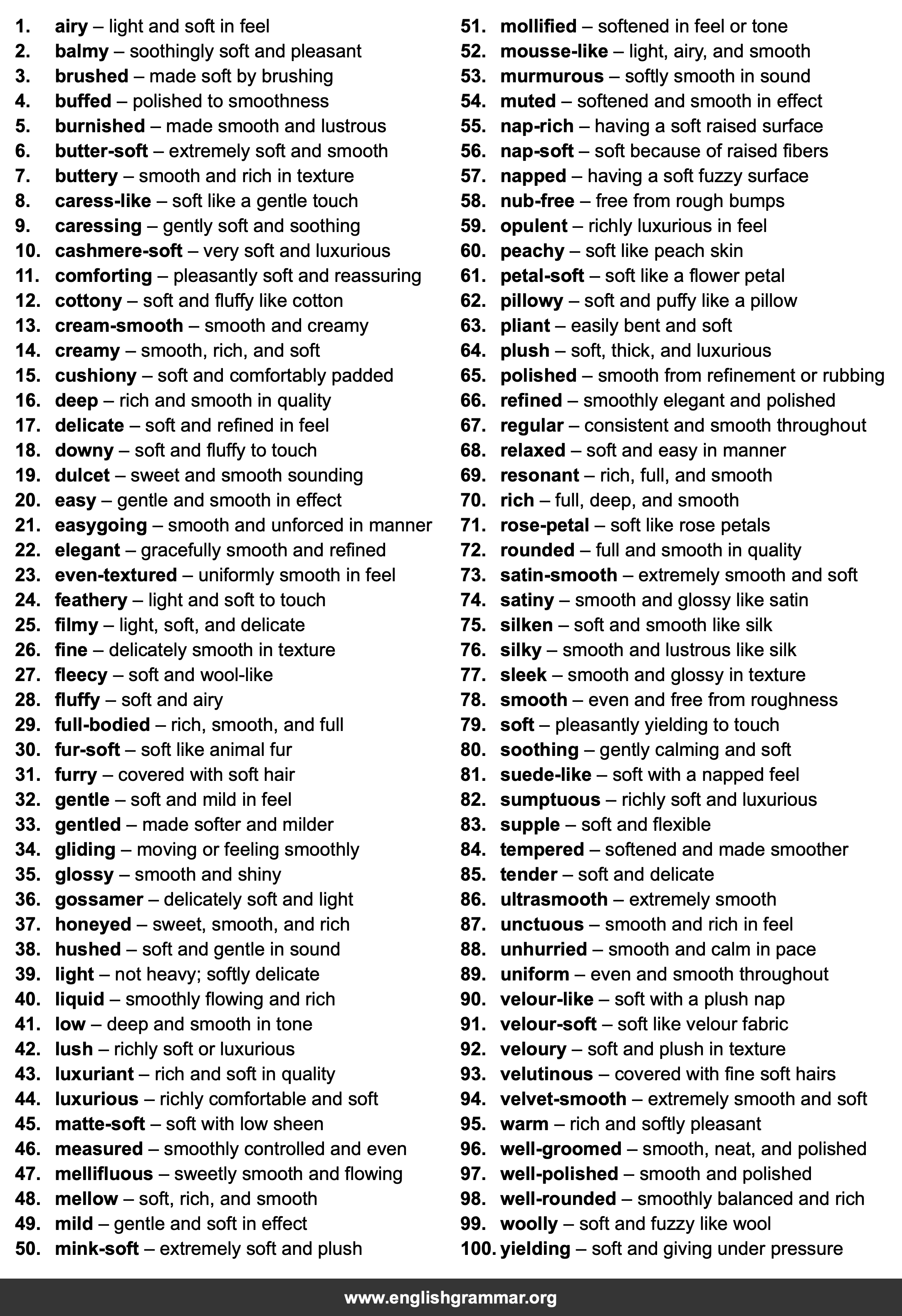 100 Best Synonyms for