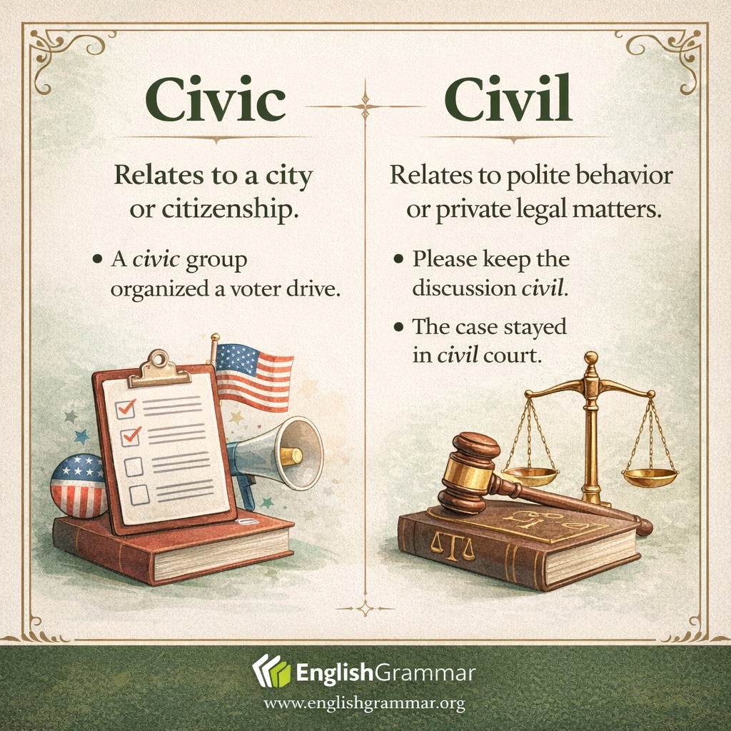 Civic vs. Civil