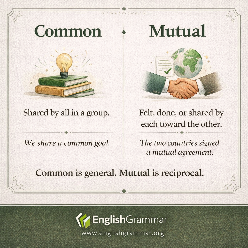 Common vs. Mutual