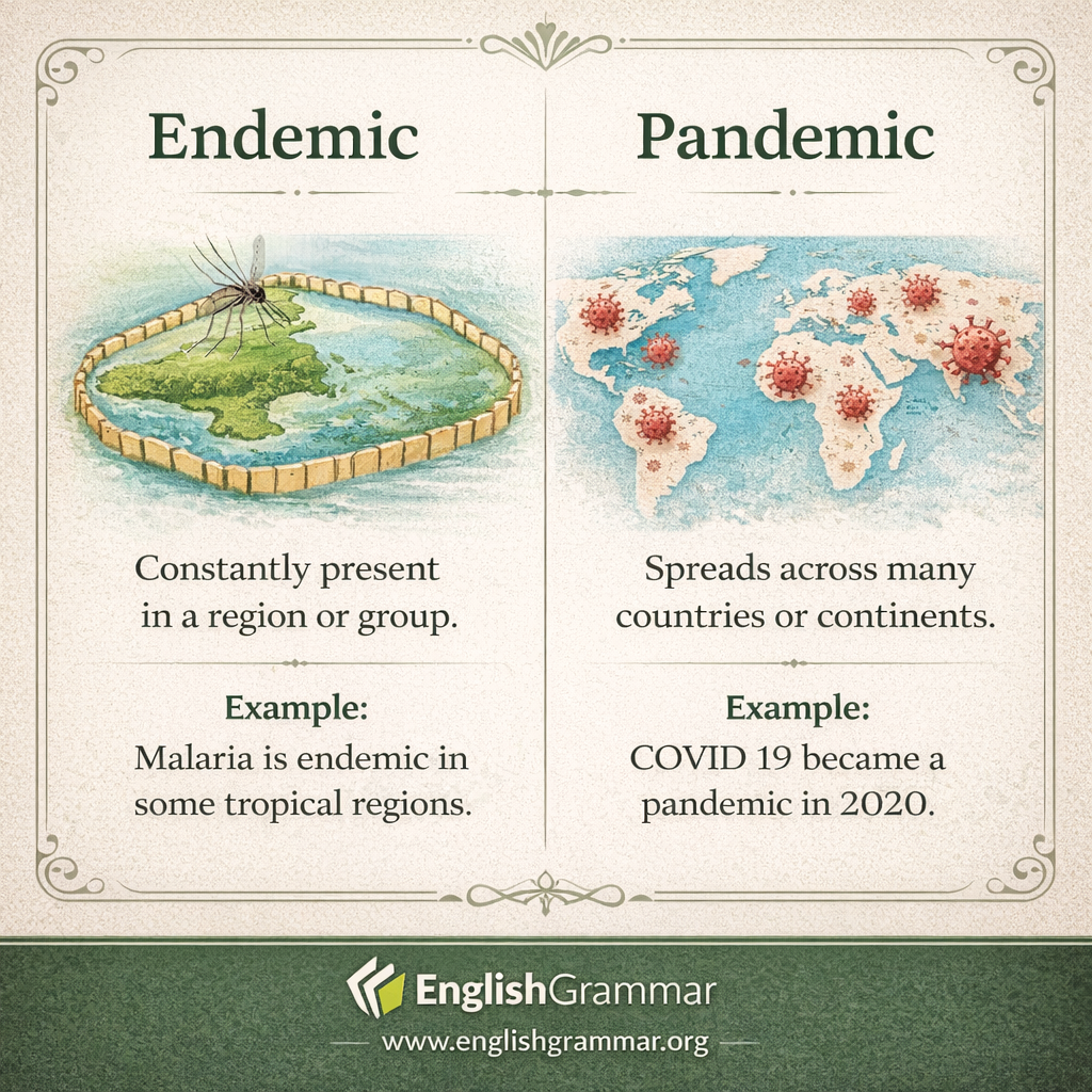 Endemic vs. Pandemic