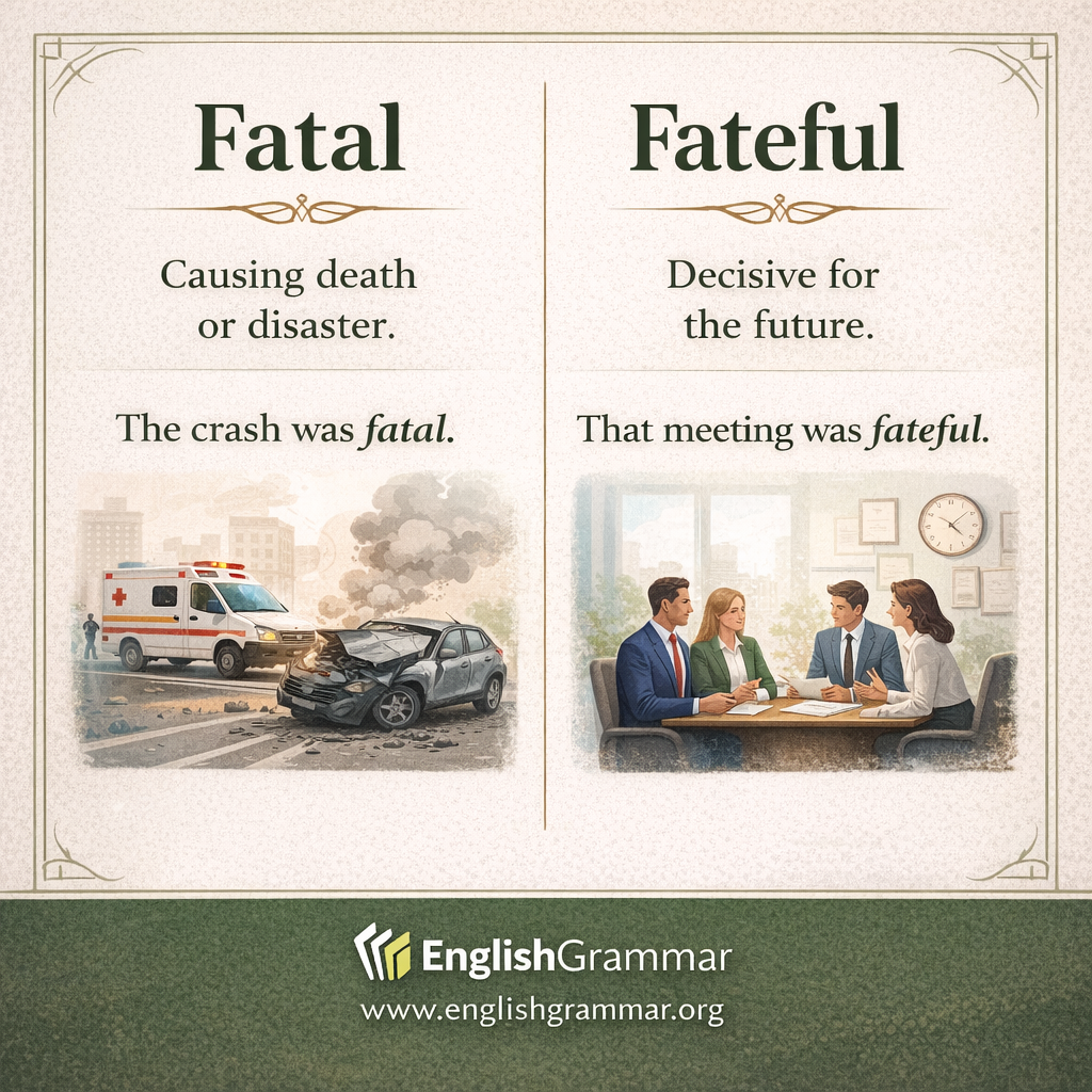 Fatal vs. Fateful