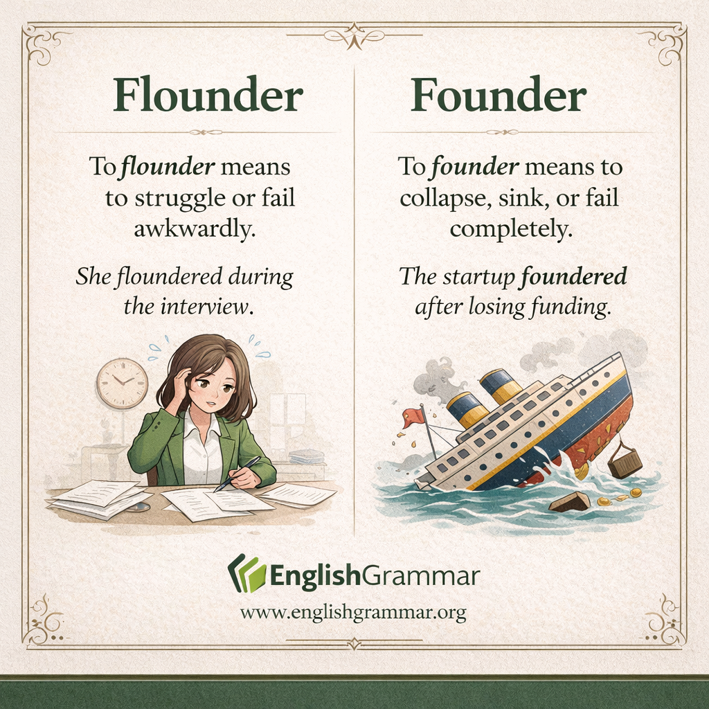 Flounder vs. Founder