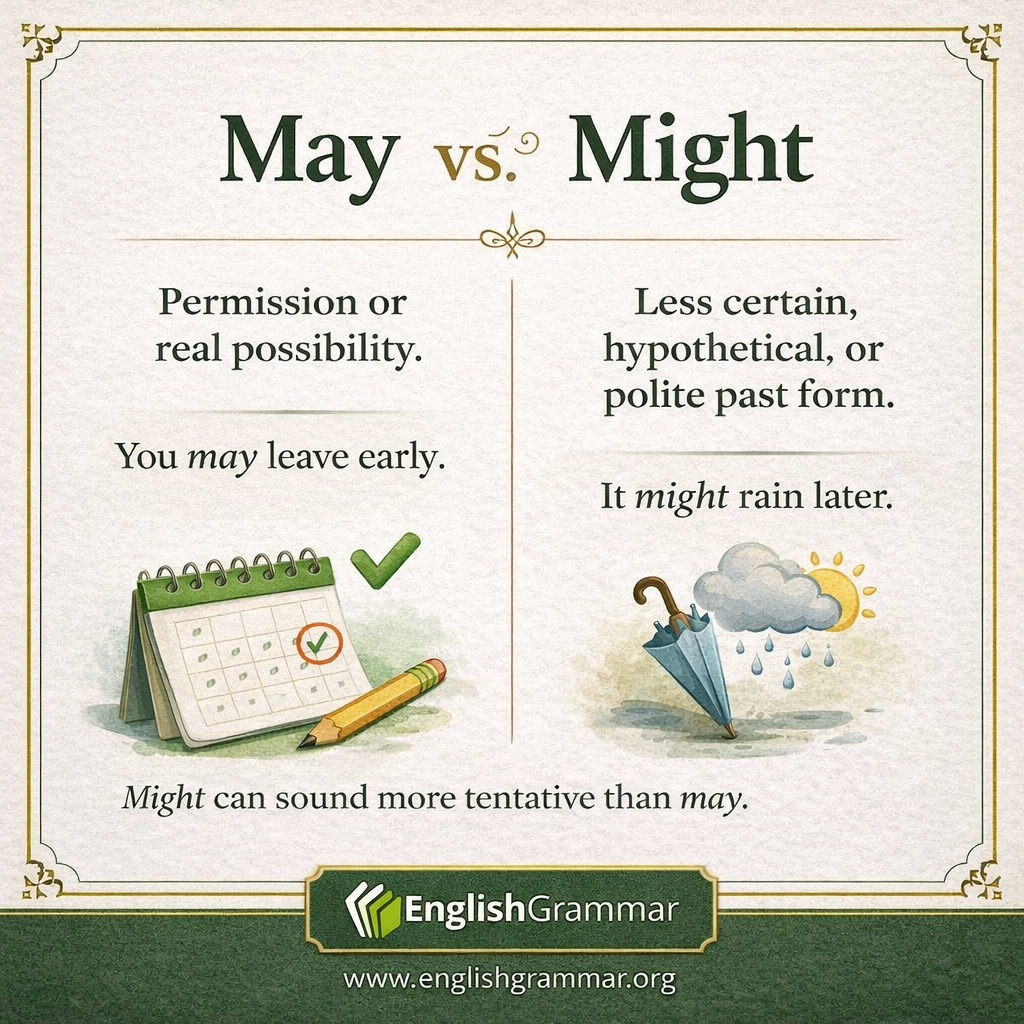 May vs. Might