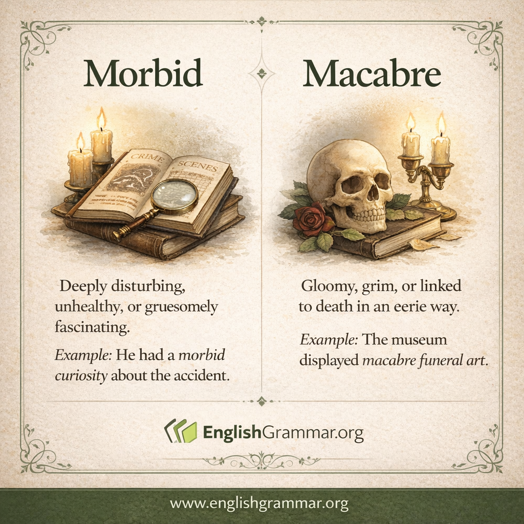 Morbid vs. Macabre