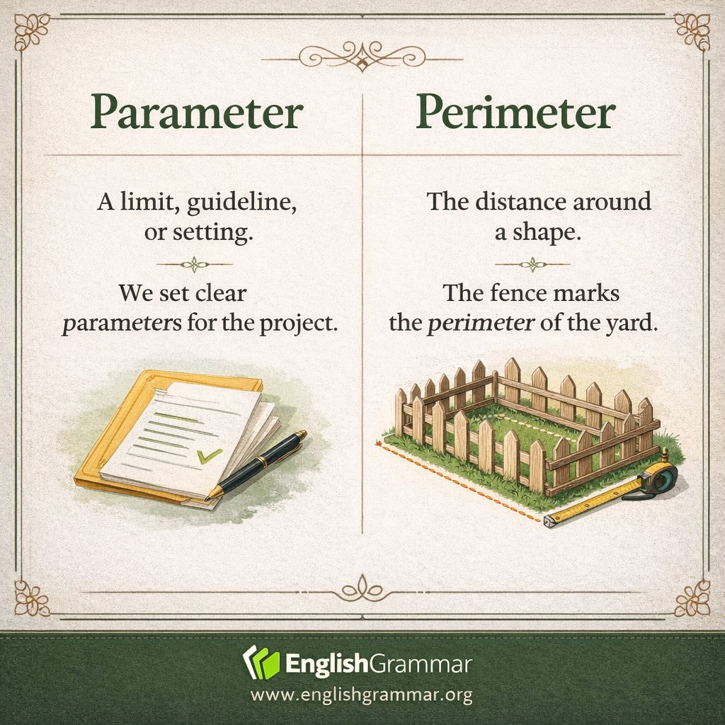 Parameter vs. Perimeter