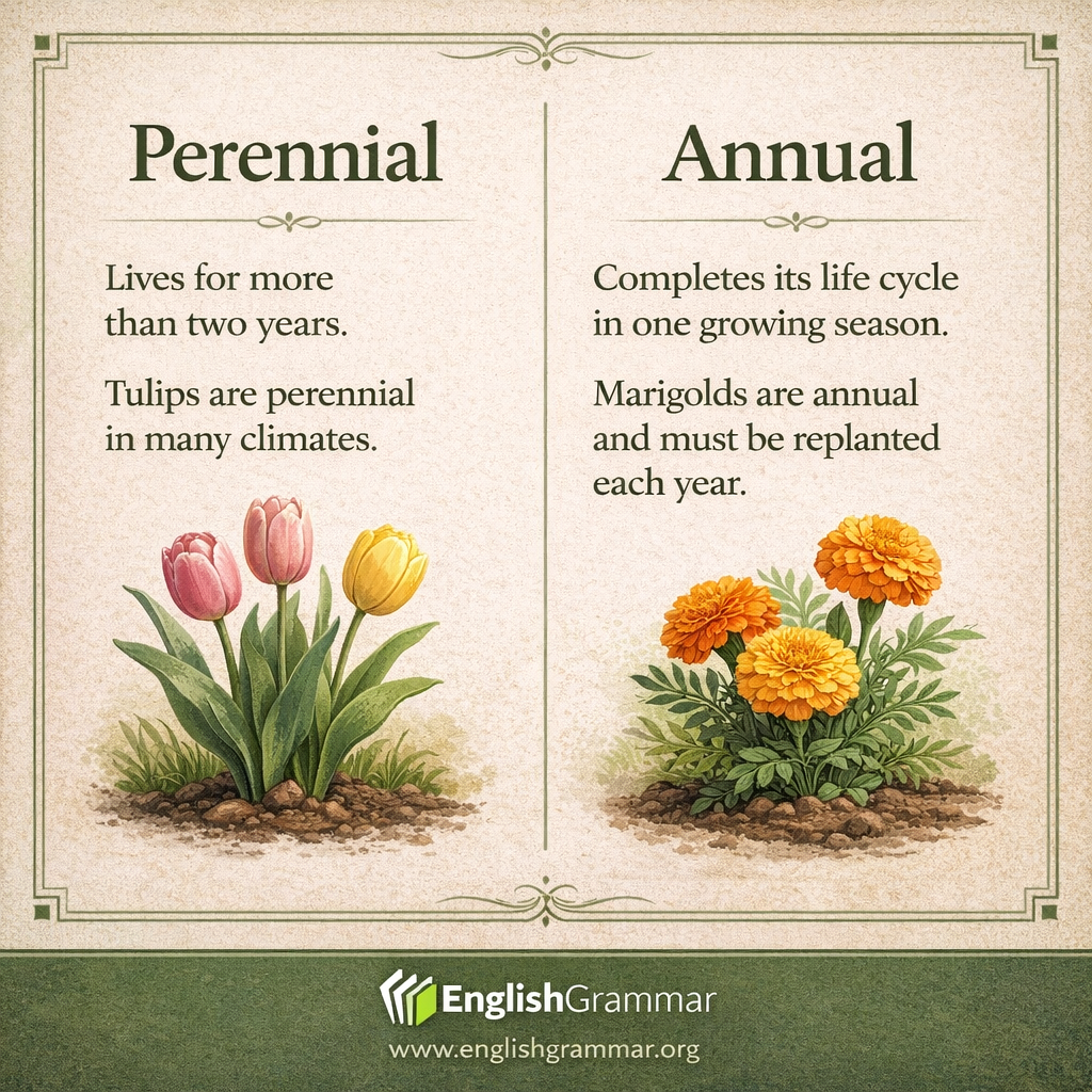 Perennial vs. Annual