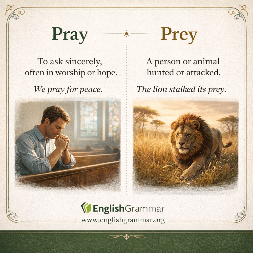 Pray vs. Prey
