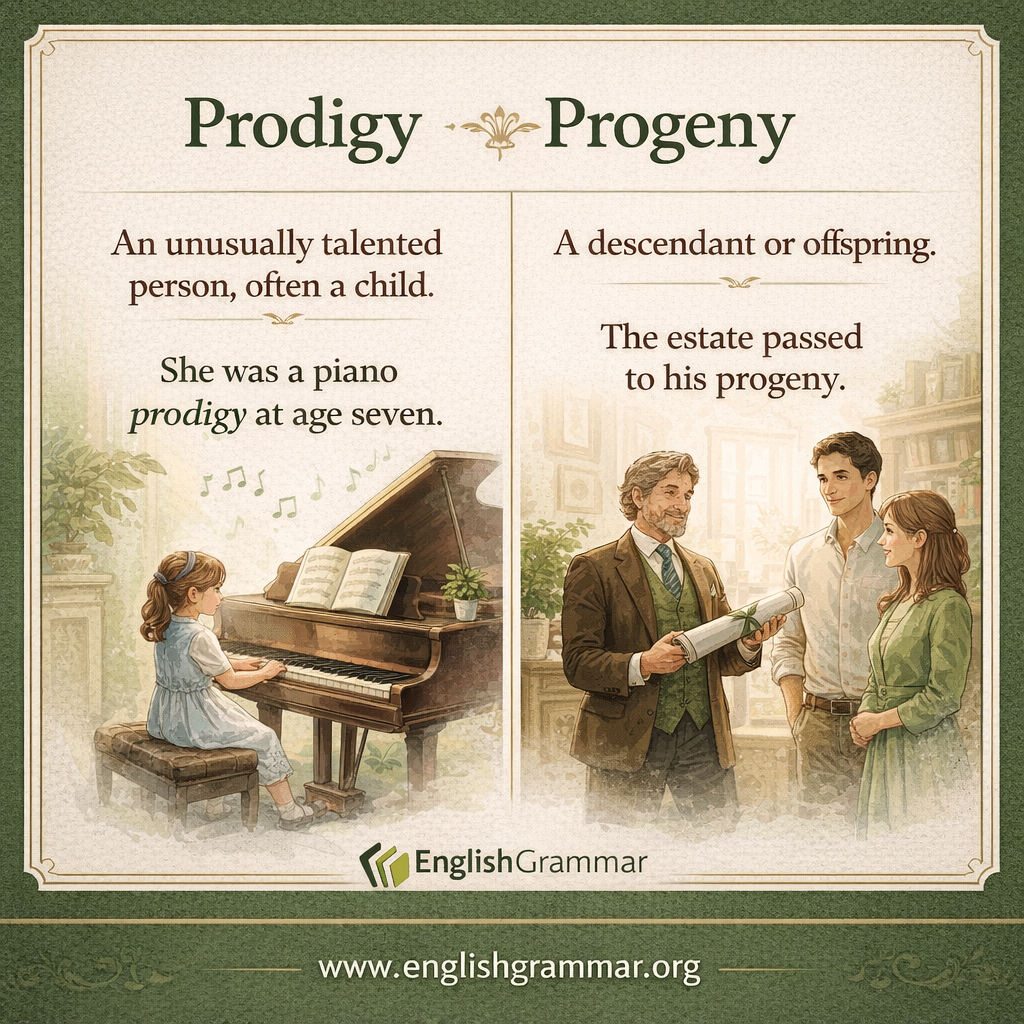 Prodigy vs. Progeny