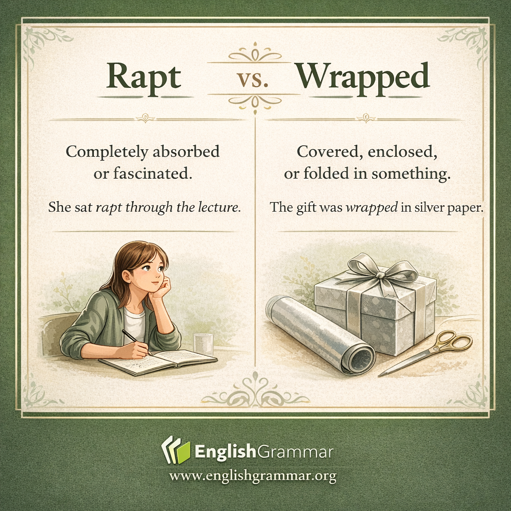 Rapt vs. Wrapped