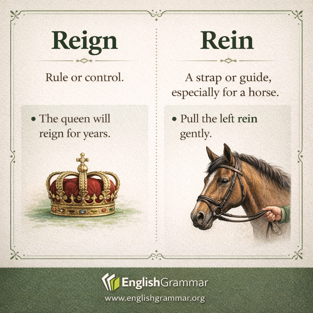 Reign vs. Rein