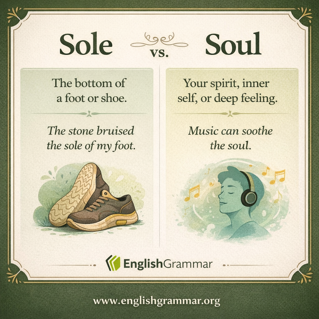 Sole vs. Soul
