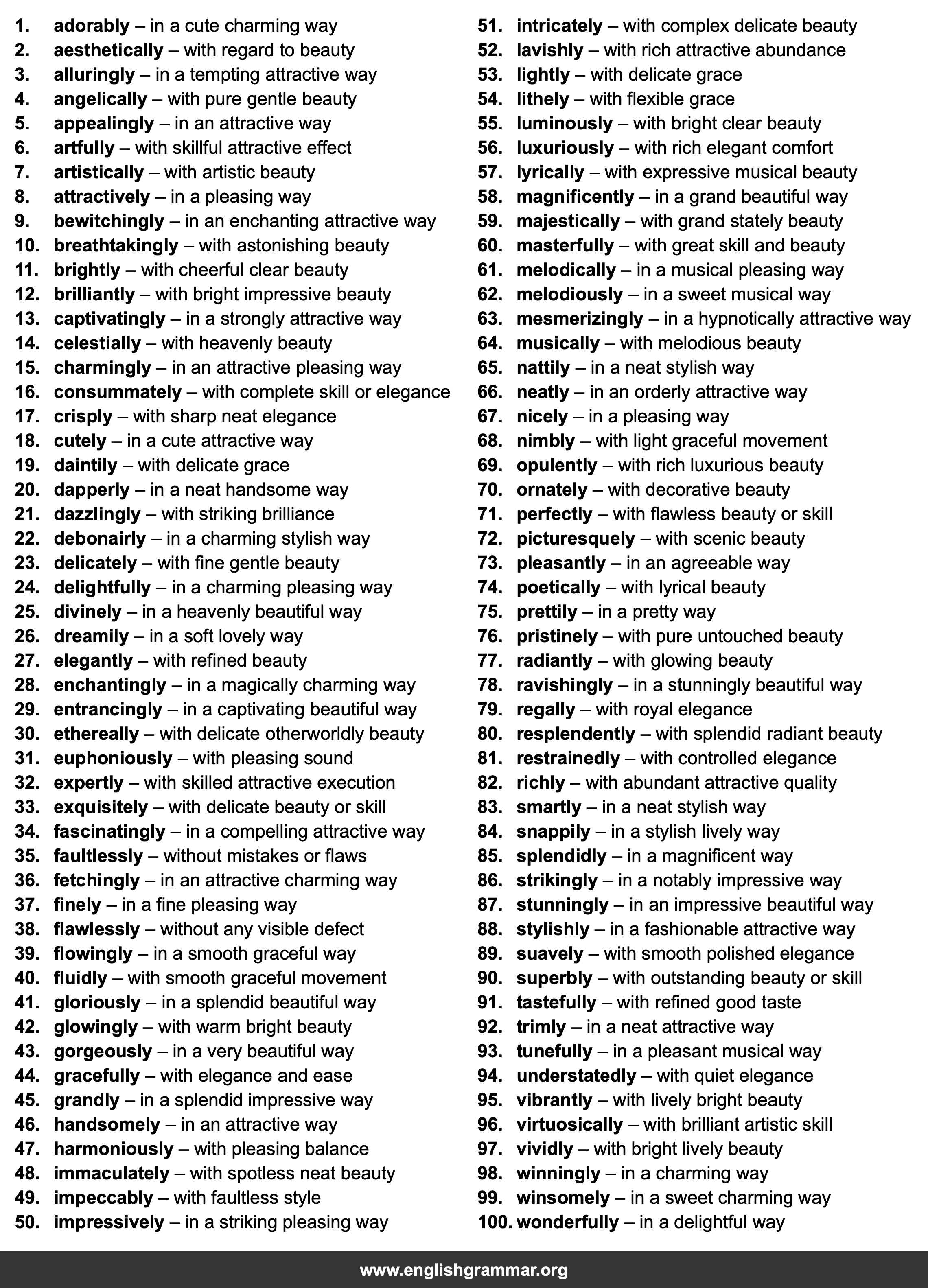 100 Best Synonyms for