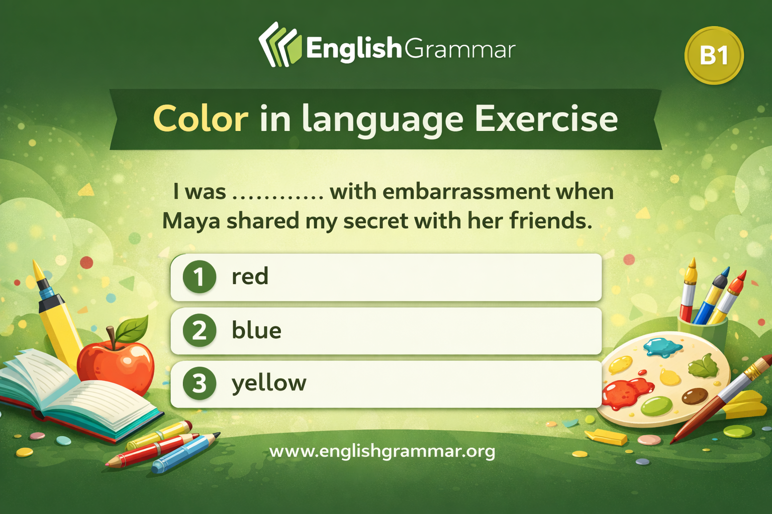 Color in language Exercise