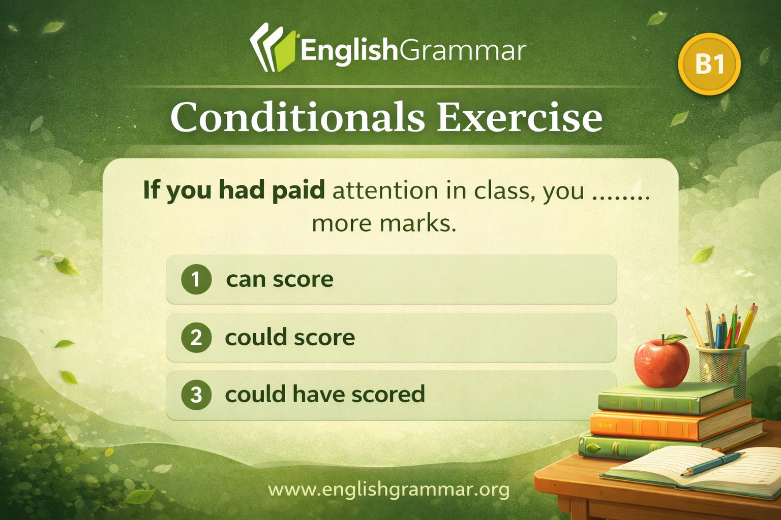 Conditionals Exercise