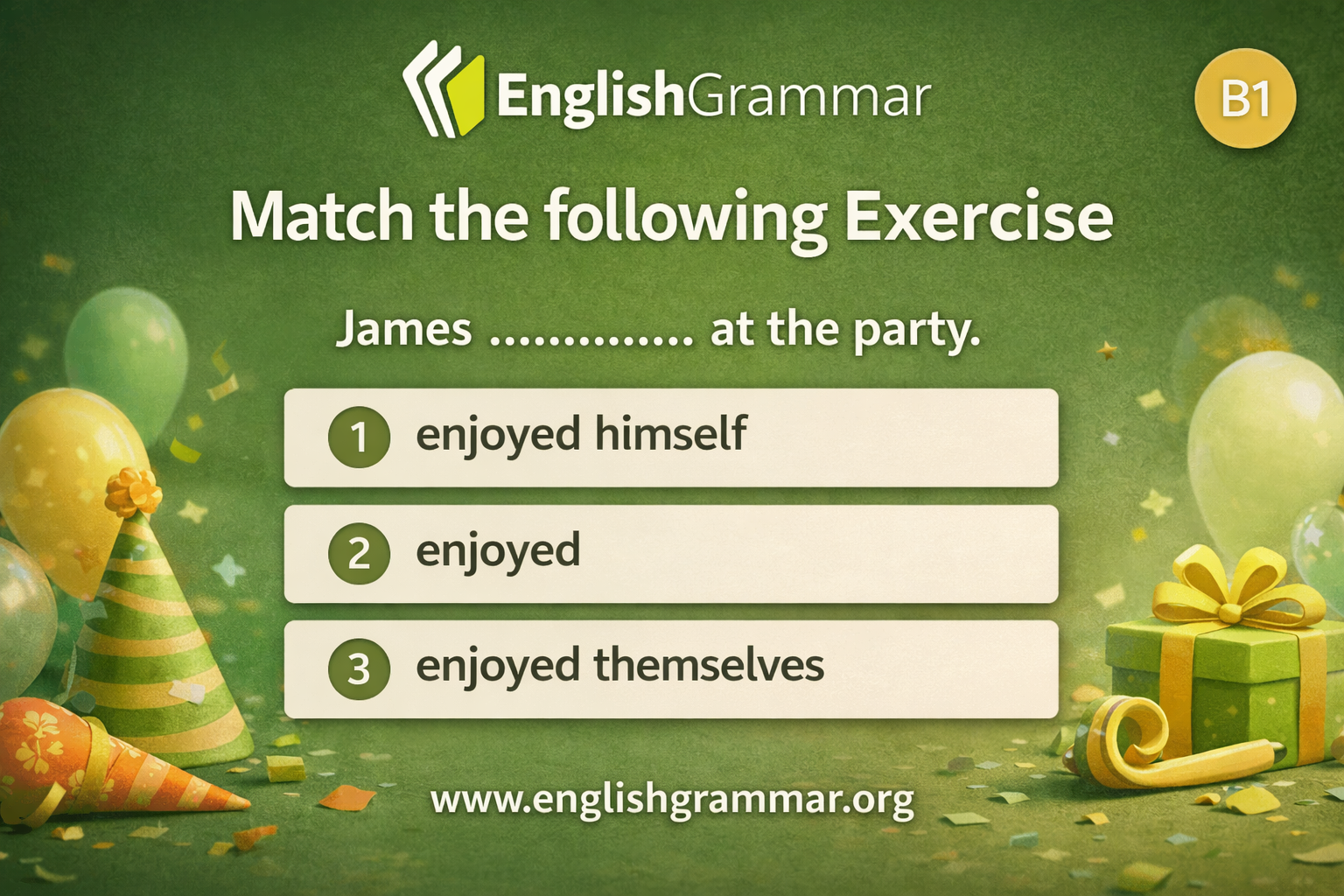 Match Following Post Example Match the following Exercise