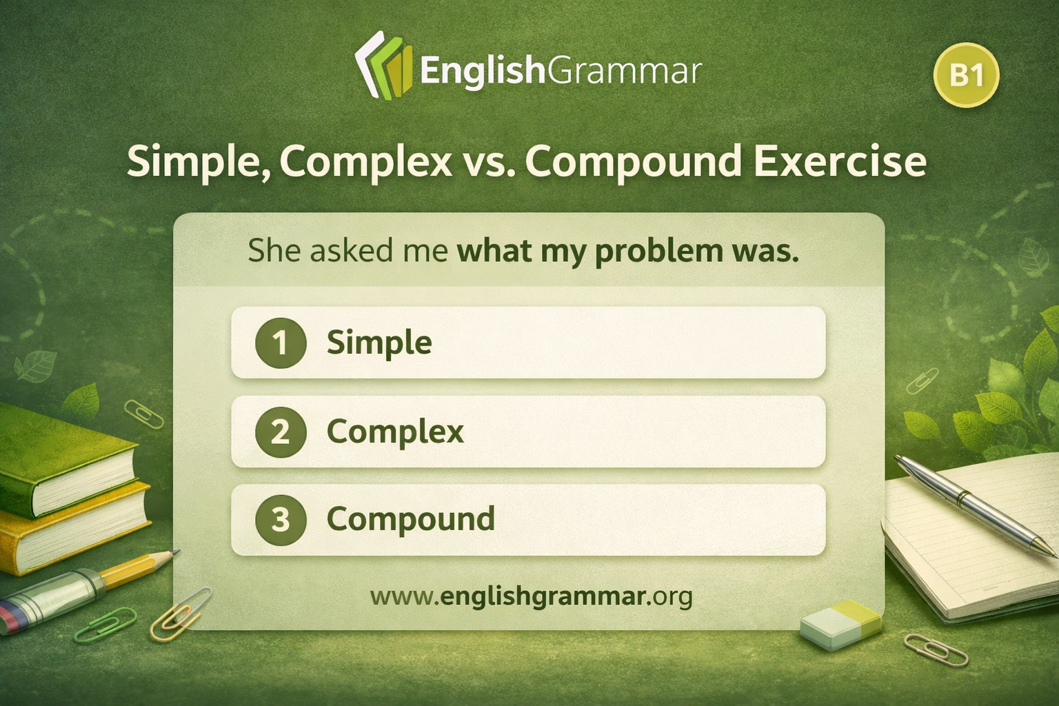 Simple, Complex vs. Compound Exercise