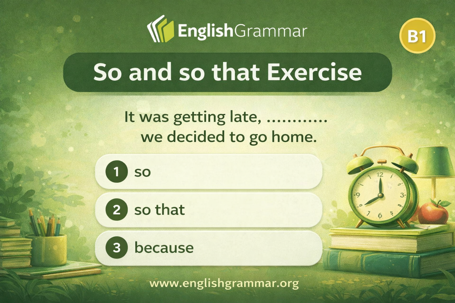 Is That So Example So and so that Exercise