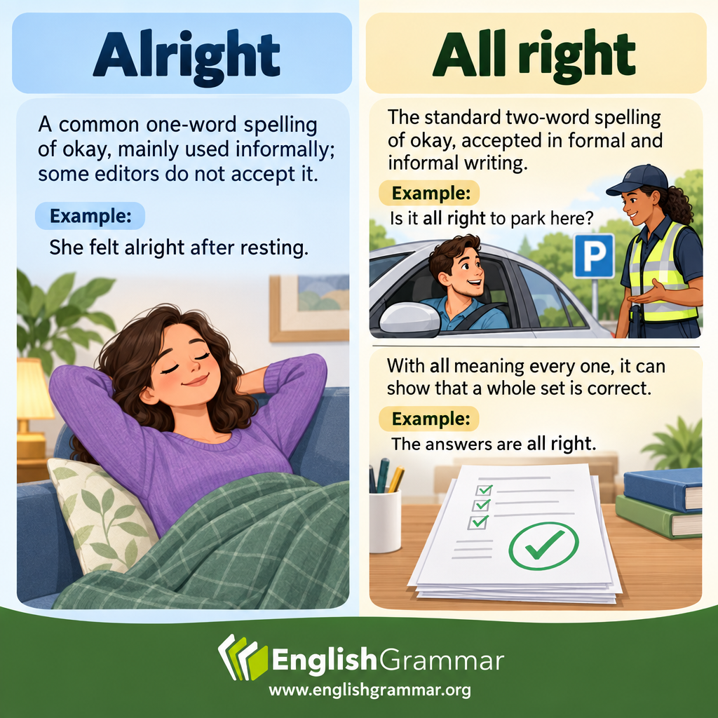 Alright vs. All right