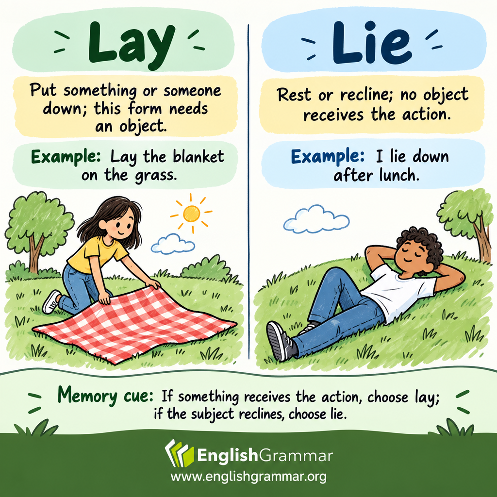 Lay vs. Lie