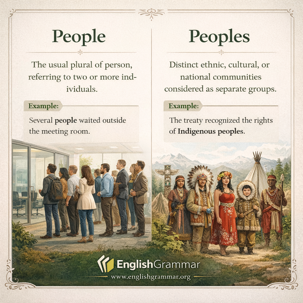 People vs. Peoples