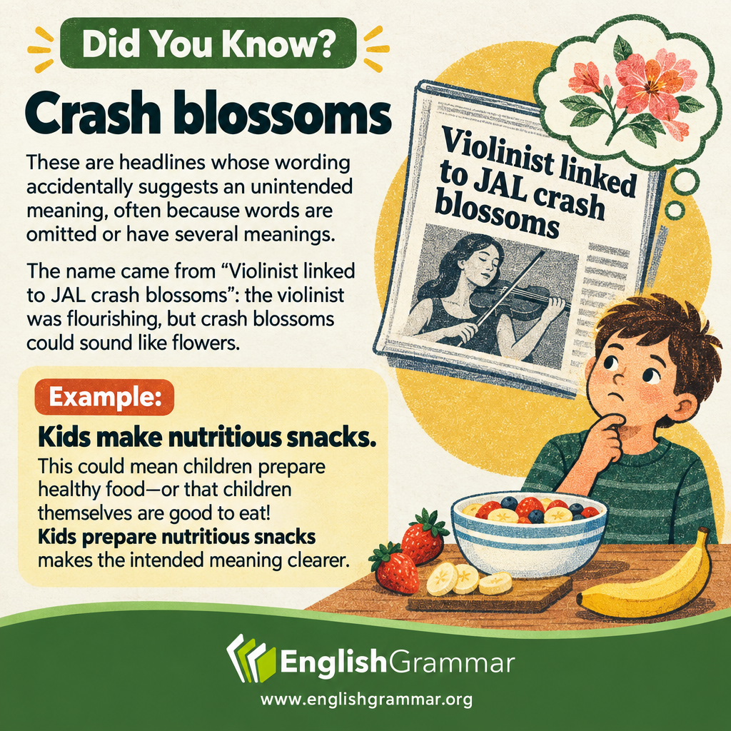 Crash blossoms: headlines that accidentally say the wrong thing